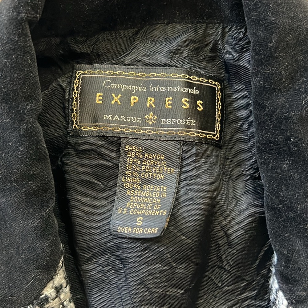 Vintage Express Button Down Vest - image 2